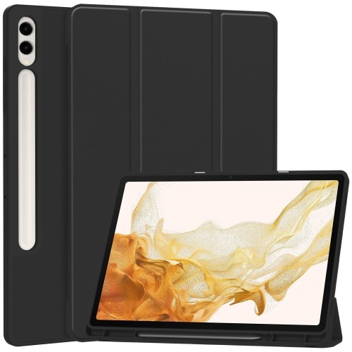 Image of Etui Bizon Case Tab Lizard do Galaxy Tab S10 Plus / S9 Plus, czarne