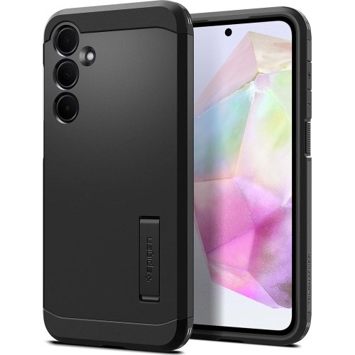 Image of Etui Spigen Tough Armor do Galaxy A35 5G, czarne