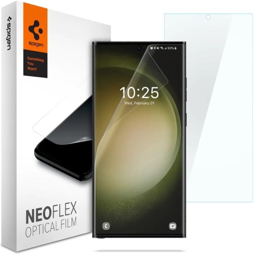 Image of Folia do etui Spigen Neo Flex 2-Pack do Galaxy S23 Ultra