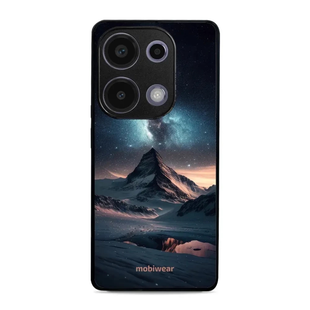 Etui ochronne do Xiaomi Poco M6 Pro 4G, Mobiwear Glossy Case, nocna góra