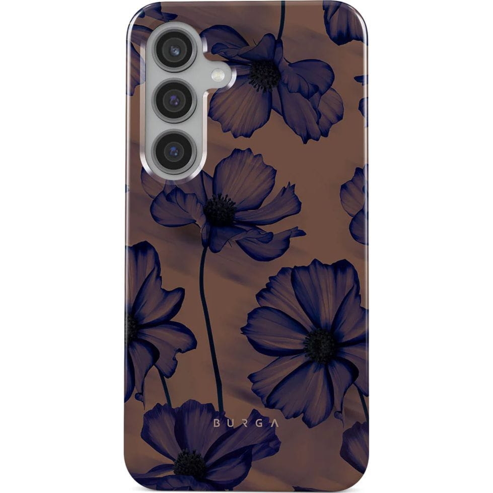 OUTLET: Etui Burga Velvet Night Tough do Galaxy S24, brązowo-granatowe