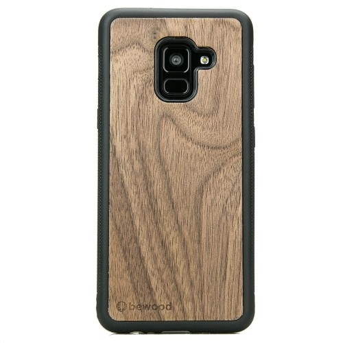 Image of Drewniane etui Bewood do Galaxy A8 2018 ORZECH AMERYKAŃSKI