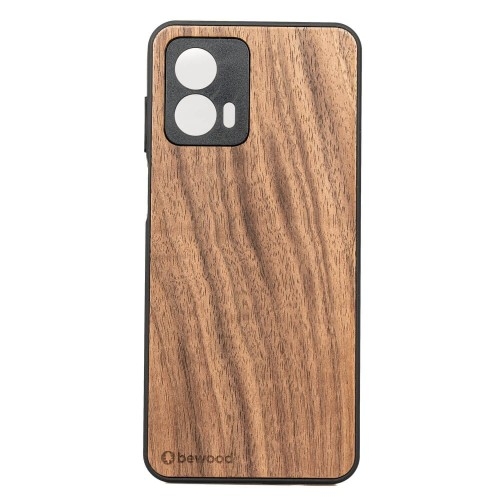 Image of Drewniane etui Bewood do Motorola G53 5G, Orzech Amerykański