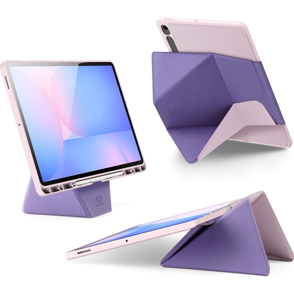 Etui z klapką Dux Ducis Vers do Galaxy Tab S10 FE Plus, różowe