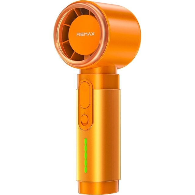 Wiatrak podręczny, wentylator, wiatraczek Remax Handheld Fan RS-SF23, pomarańczowy