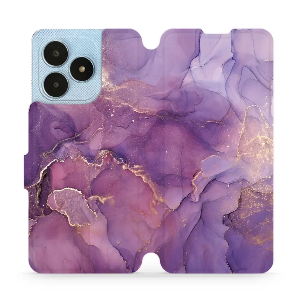 Image of Etui z klapką do Realme Note 50, Mobiwear Book, fioletowe