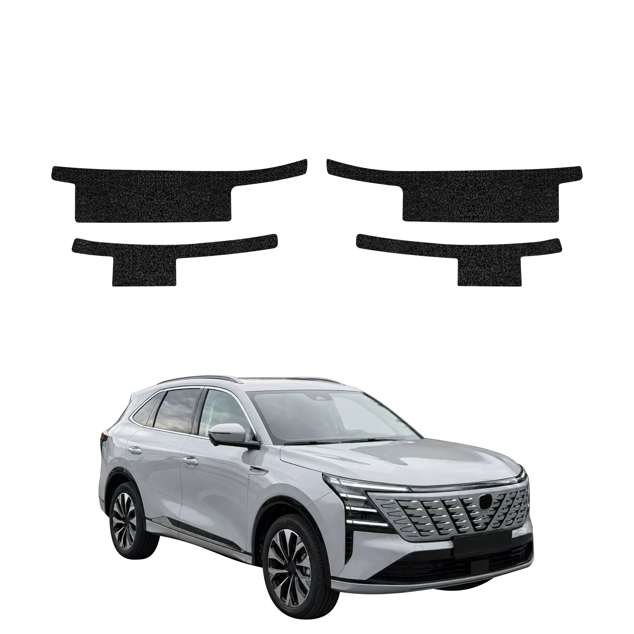 4w1 Czarna powłoka techniczna Grizz Protector na progi Changan CS75 Plus (2026)