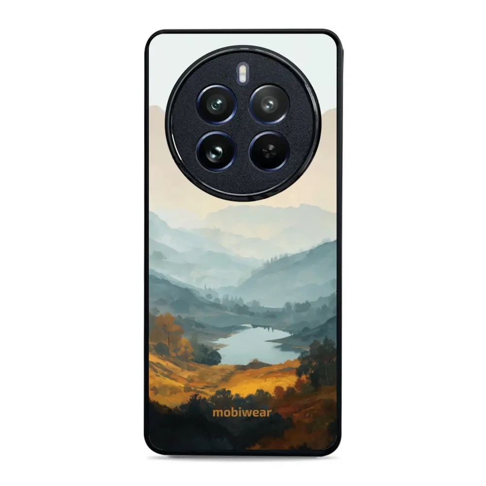 Etui ochronne do realme 12 Pro, Mobiwear Glossy Case, jezioro w dolinie