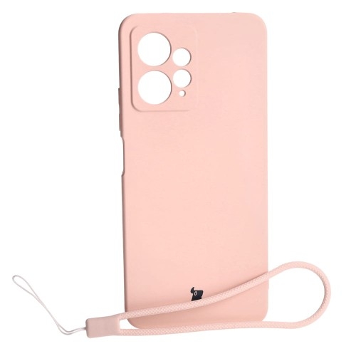 Image of Etui Bizon Case Silicone do Xiaomi Redmi Note 12 4G, jasnoróżowe