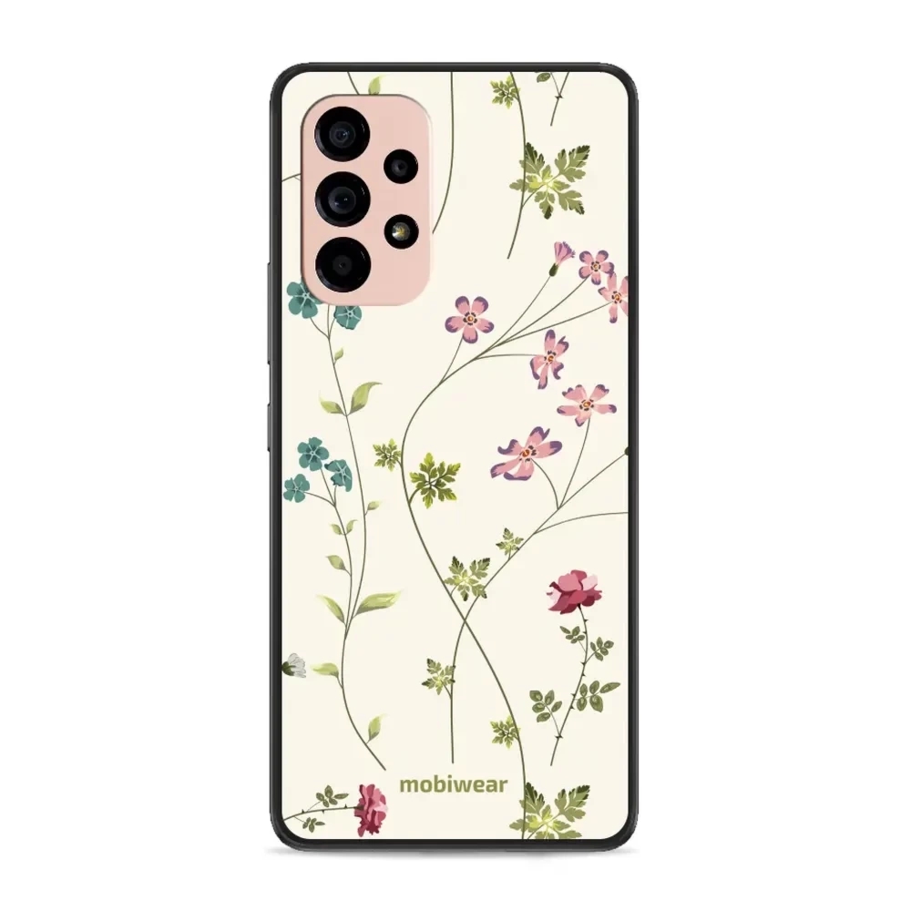 Etui ochronne do Galaxy A53 5G, Mobiwear Glossy Case, sielski kwiat