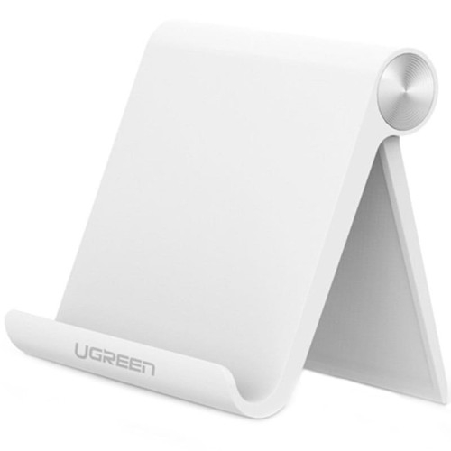 Image of OUTLET: Uchwyt, podstawka, stojak biurkowy Ugreen LP106 na telefon / tablet, biały