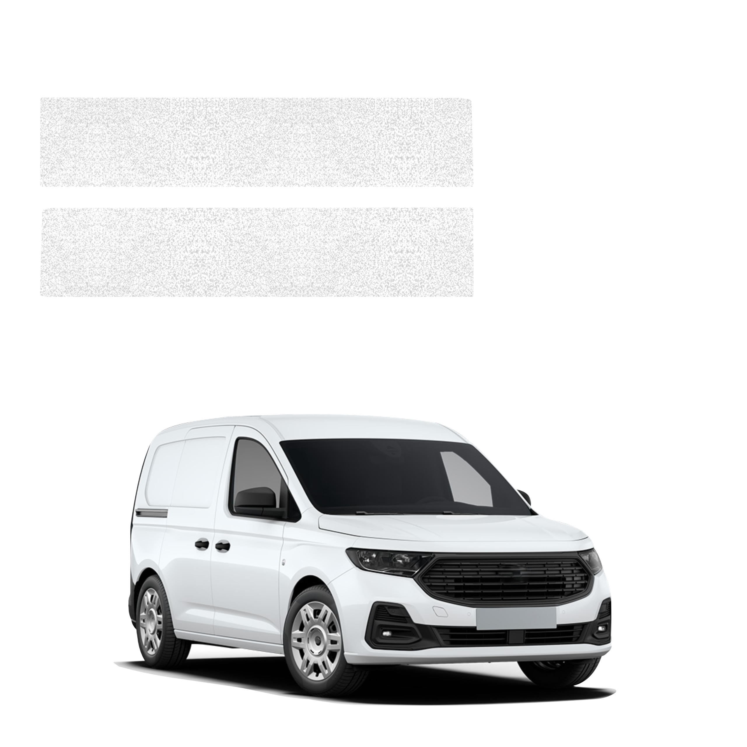 2w1 Biała powłoka techniczna Grizz Protector na przednie progi bez wcięcia Ford Transit Connect (2022-2026)