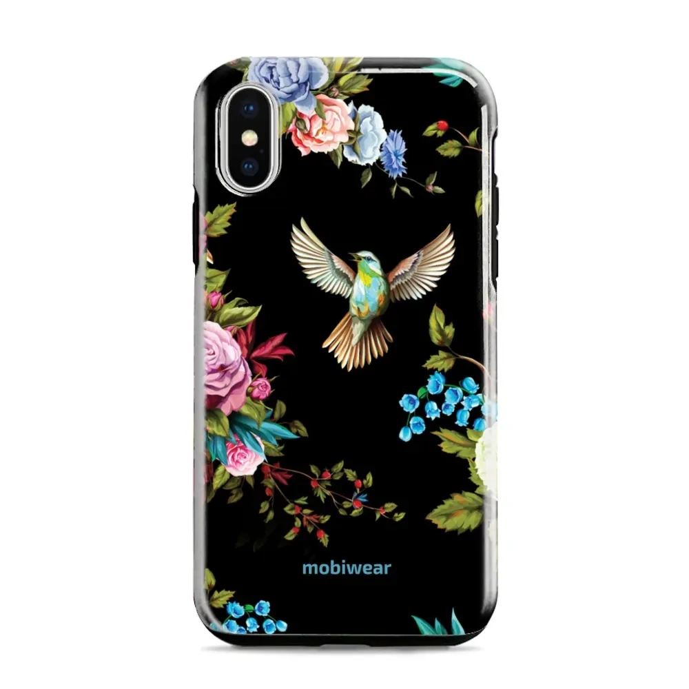 Etui ochronne do iPhone Xr, Mobiwear Elite Pro, nocny koliber