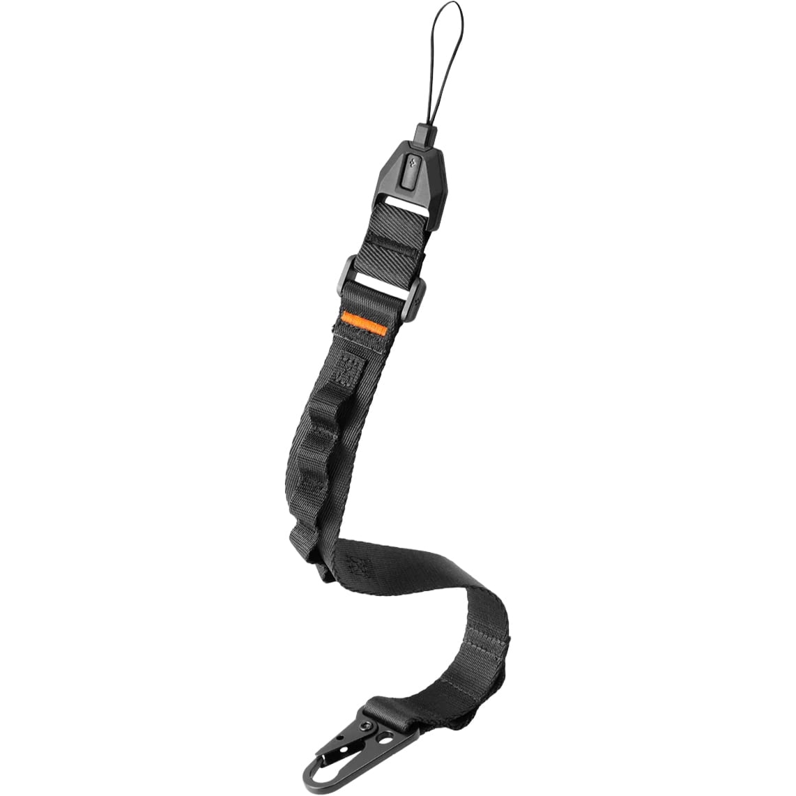 Smyczka na nadgarstek, sznurek do telefonu, Spigen Lanyard DA30S, czarne
