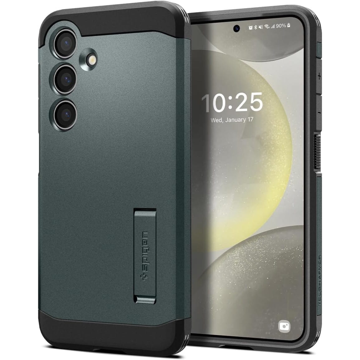 Etui Spigen Tough Armor do Galaxy S24, zielone