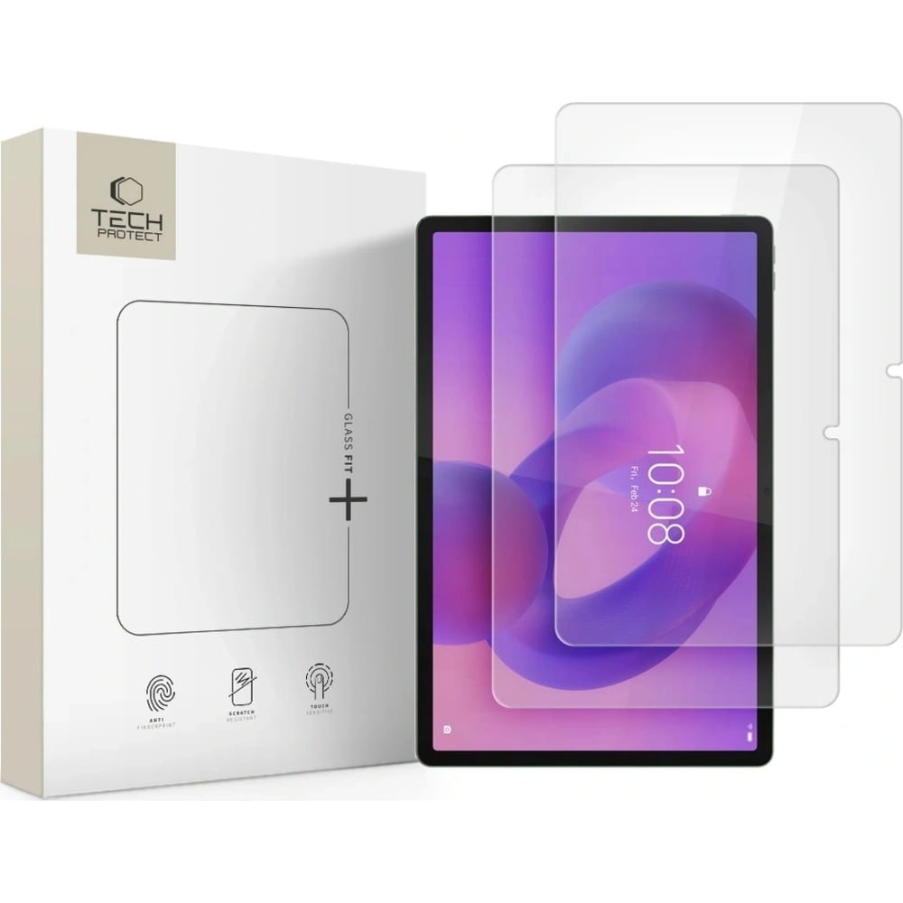 Szkło hartowane Tech-Protect Glass Fit+ do Lenovo Idea Tab Plus 12.1, 2 sztuki