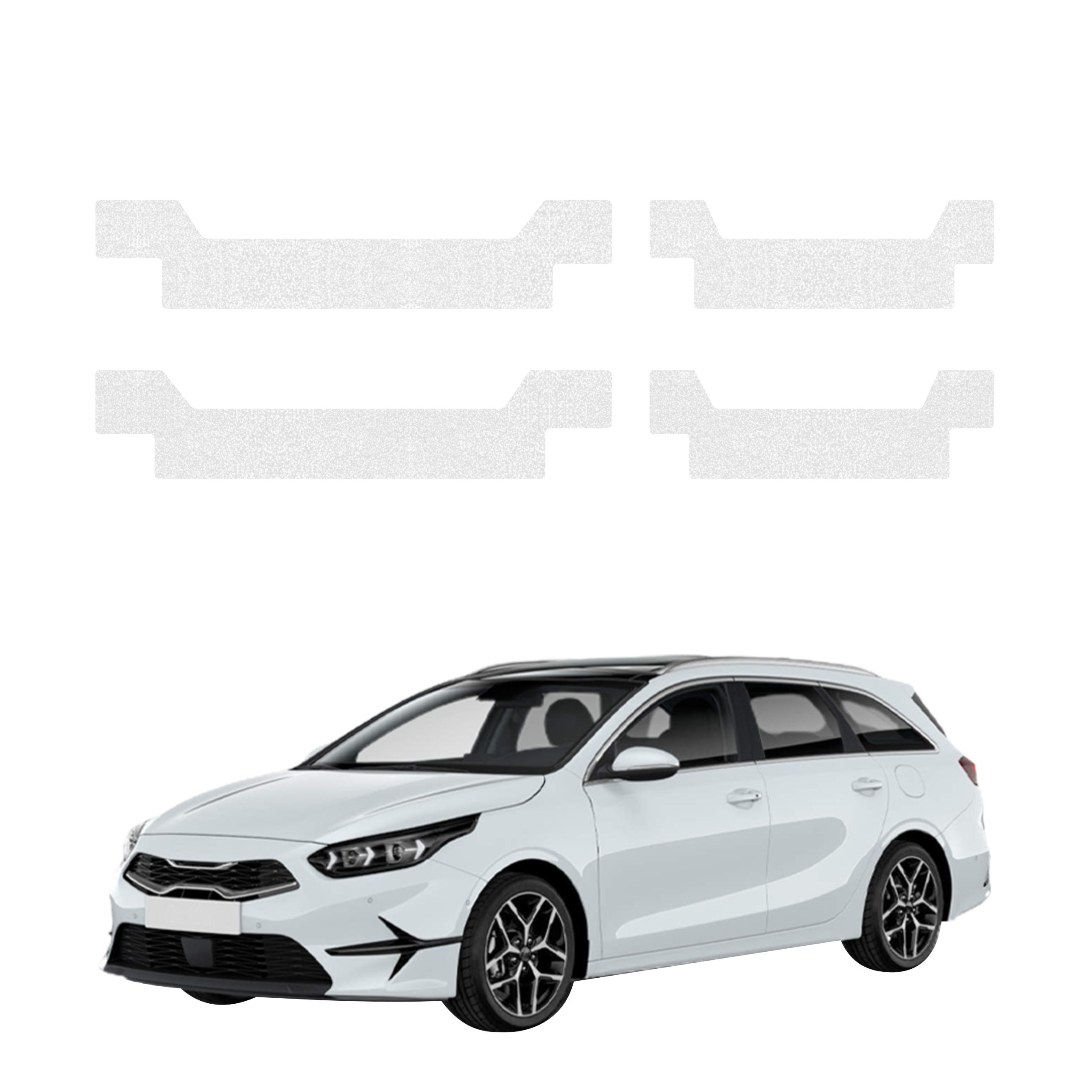 4w1 Bezbarwna powłoka techniczna Grizz Protector na progi Kia Ceed SW Kombi (2021-2025)