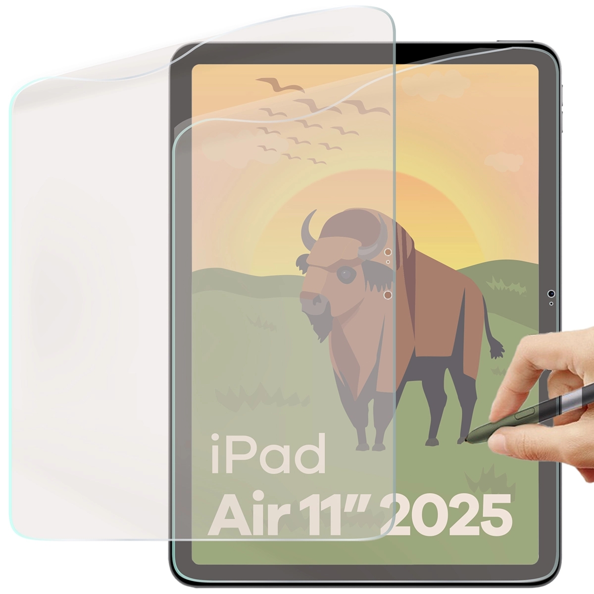 Folia matowa Bizon Tab Film Sun Duo do iPad Air 11 M4/M3, 2 sztuki