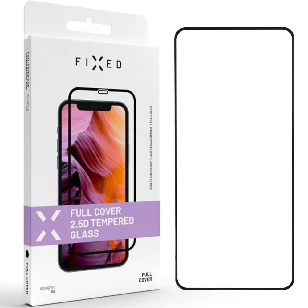 Image of Szkło hartowane Fixed 2.5D Full Cover Tempered Glass do Nothing Phone 2a / 2a Plus, czarna ramka