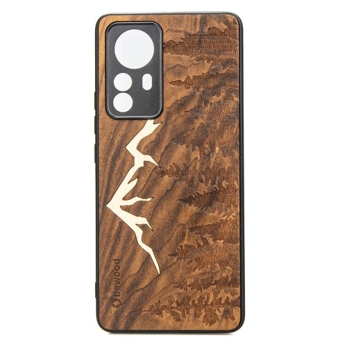 Image of Drewniane etui Bewood do Xiaomi 12 Lite GÓRY IMBUIA