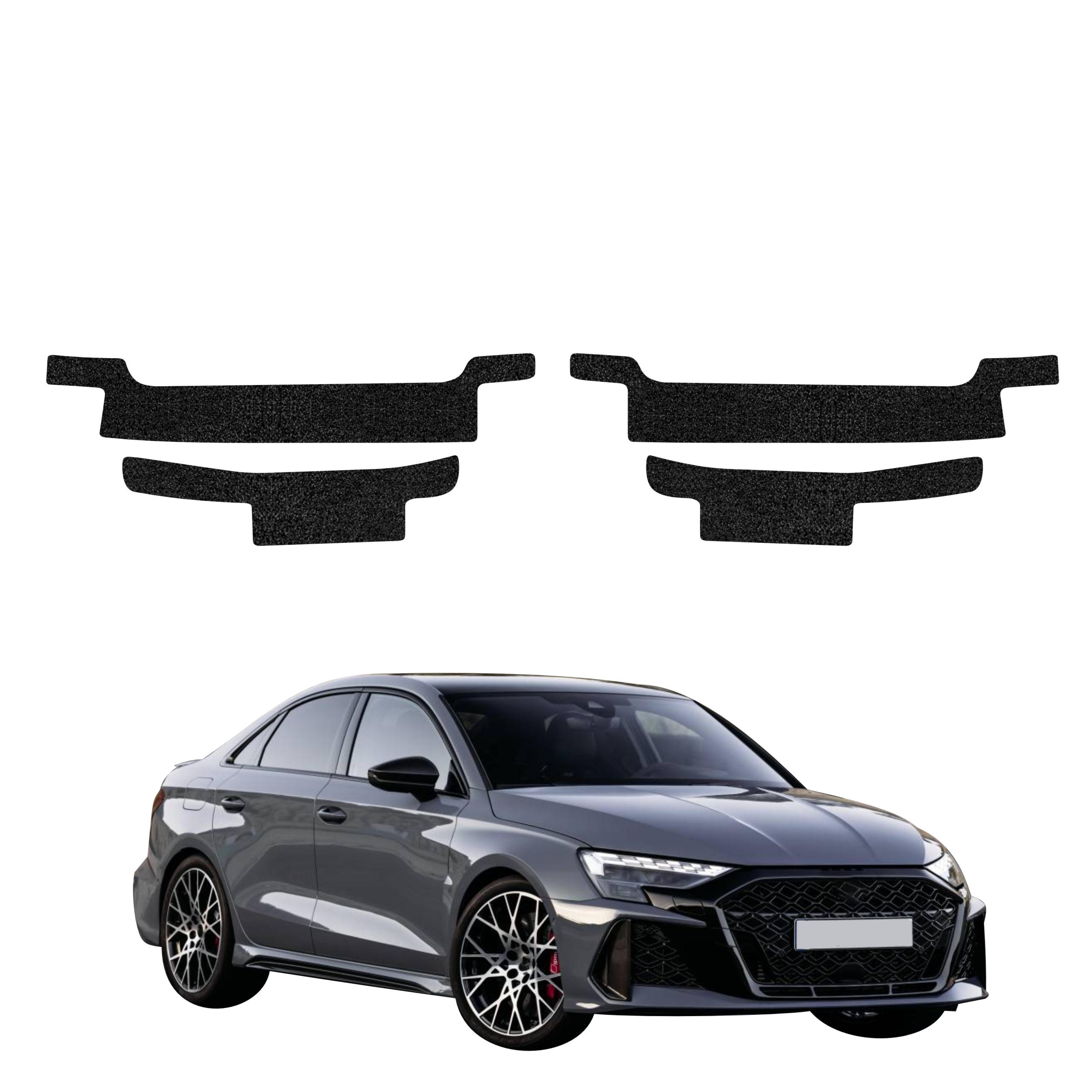 4w1 Czarna powłoka techniczna Grizz Protector na progi Audi RS3 (2025-2026)