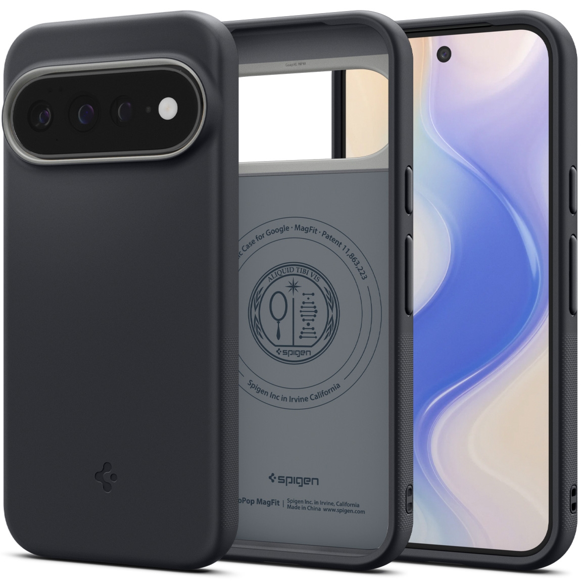 OUTLET: Etui Spigen Nano Pop Mag do MagSafe do Google Pixel 11 Pro XL, czarno-szare