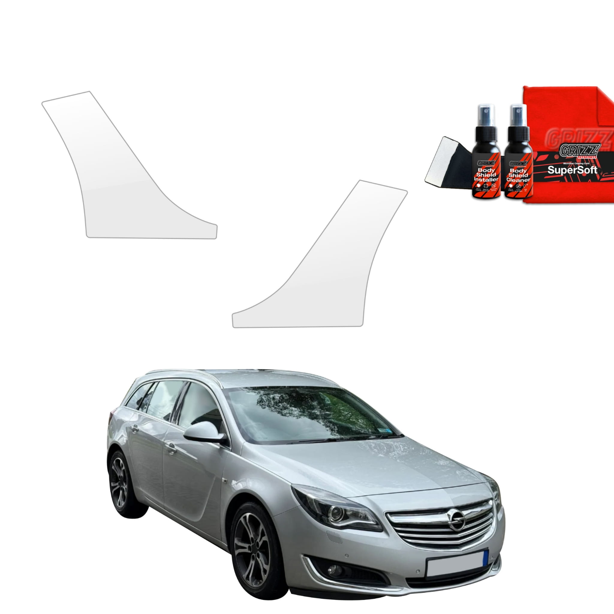 4w1 Folia ochronna na nadkola Grizz Protector do Opel Insignia Kombi Facelifting (2013-2017)