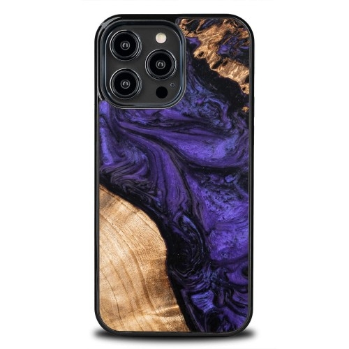 Image of Drewniane etui Bewood do iPhone 14 Pro Max, Violet