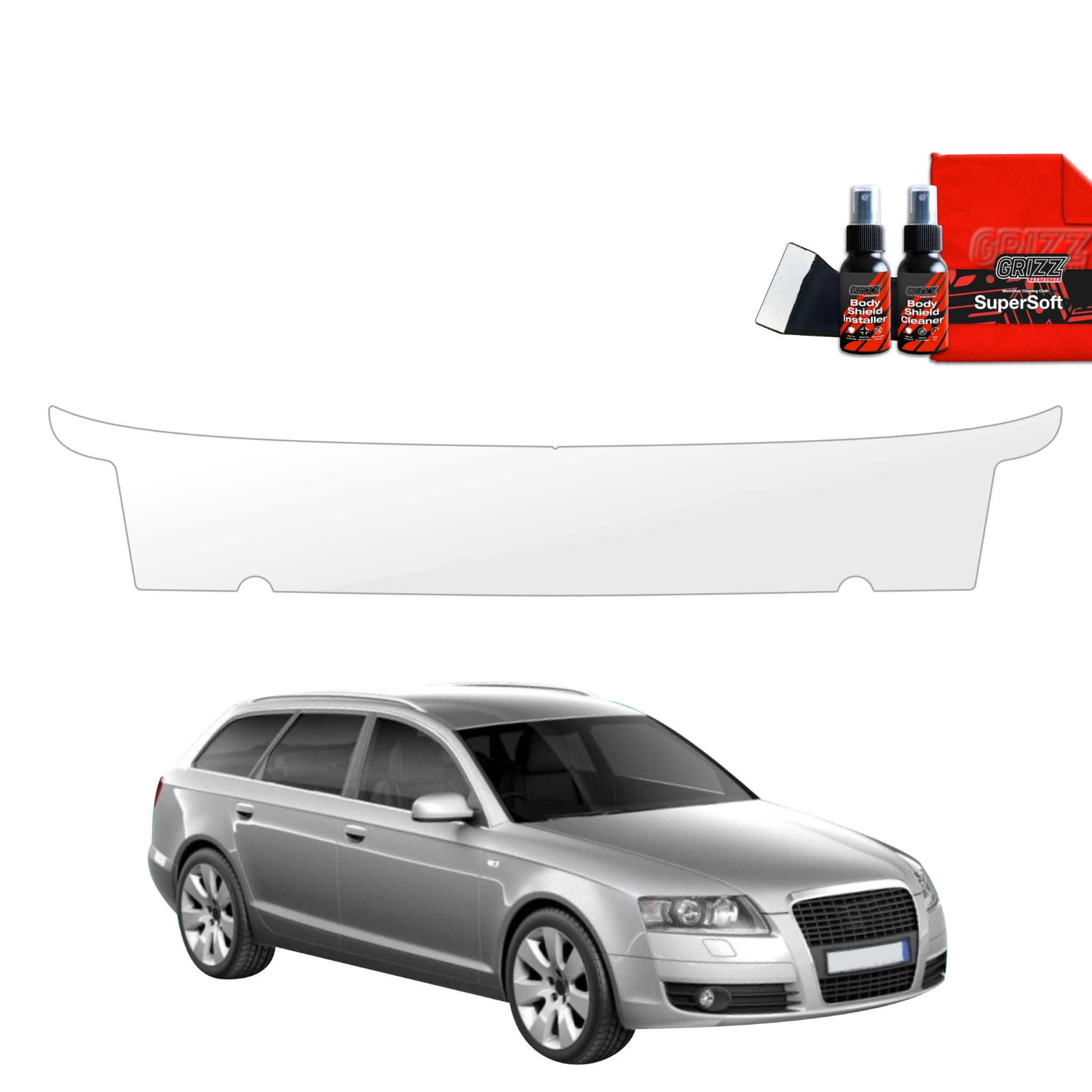 Folia ochronna na próg bagażnika Grizz Protector do Audi A6 C6 Avant (2004-2008)