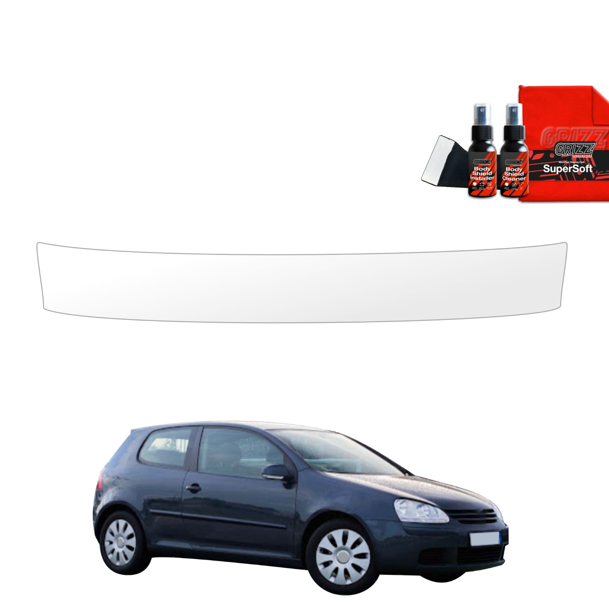 Folia ochronna na próg bagażnika Grizz Protector do Volkswagen Golf 5 Hatchback 3D (2003-2009)