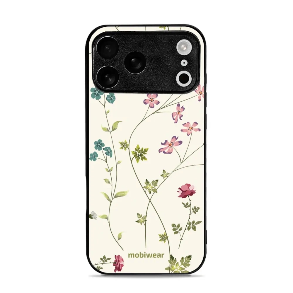 Etui ochronne do iPhone 17 Pro Max, Mobiwear Glossy Case, sielski kwiat