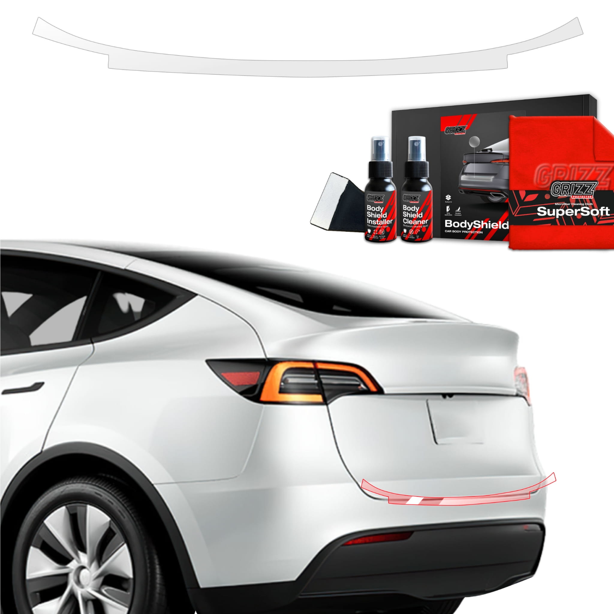 Folia ochronna na próg bagażnika Grizz Protector do Tesla Model Y (2020-2024)
