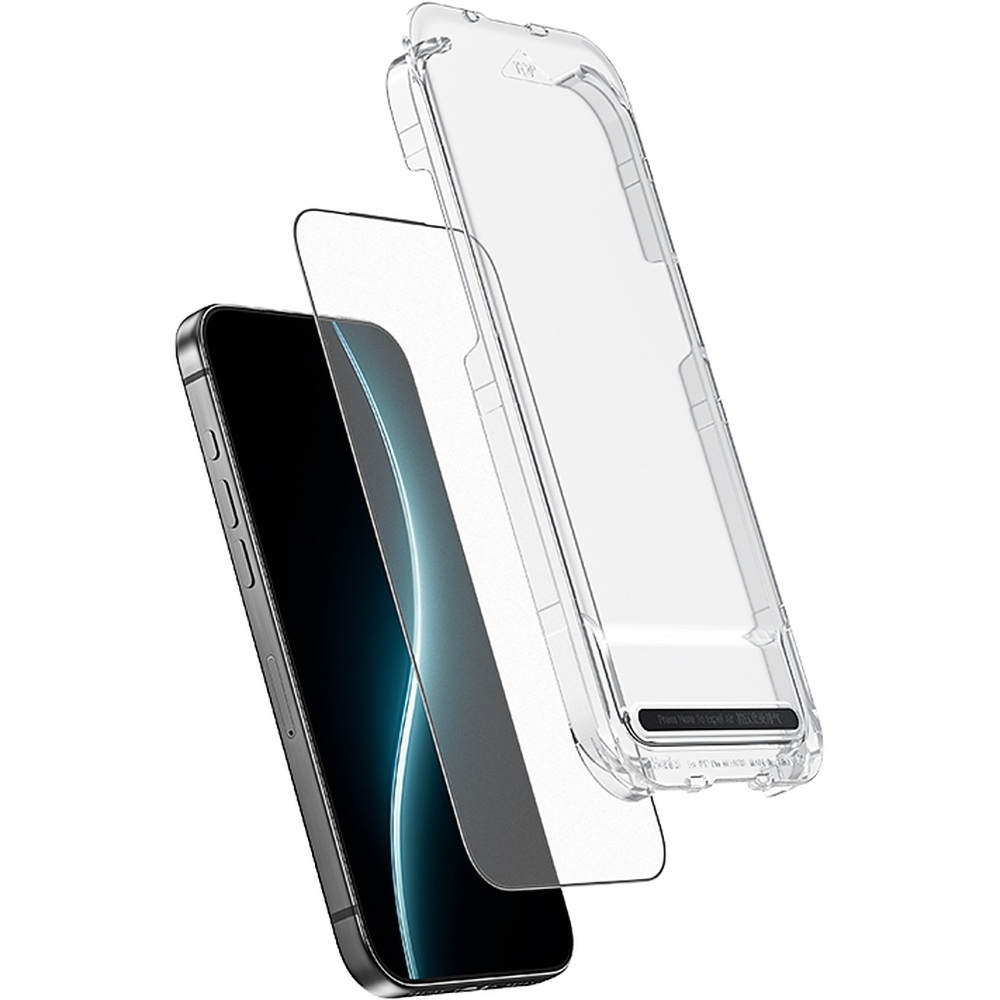 Szkło matowe Benks Joy Touch Matte Glass do iPhone 17 Pro, z czarną ramką