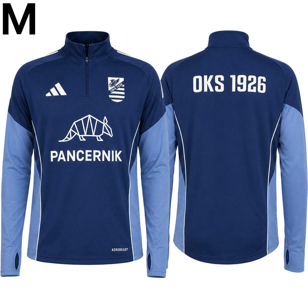 Bluza sportowa piłkarska, adidas Tiro 25 OKS 1926 x Pancernik, granatowa, M