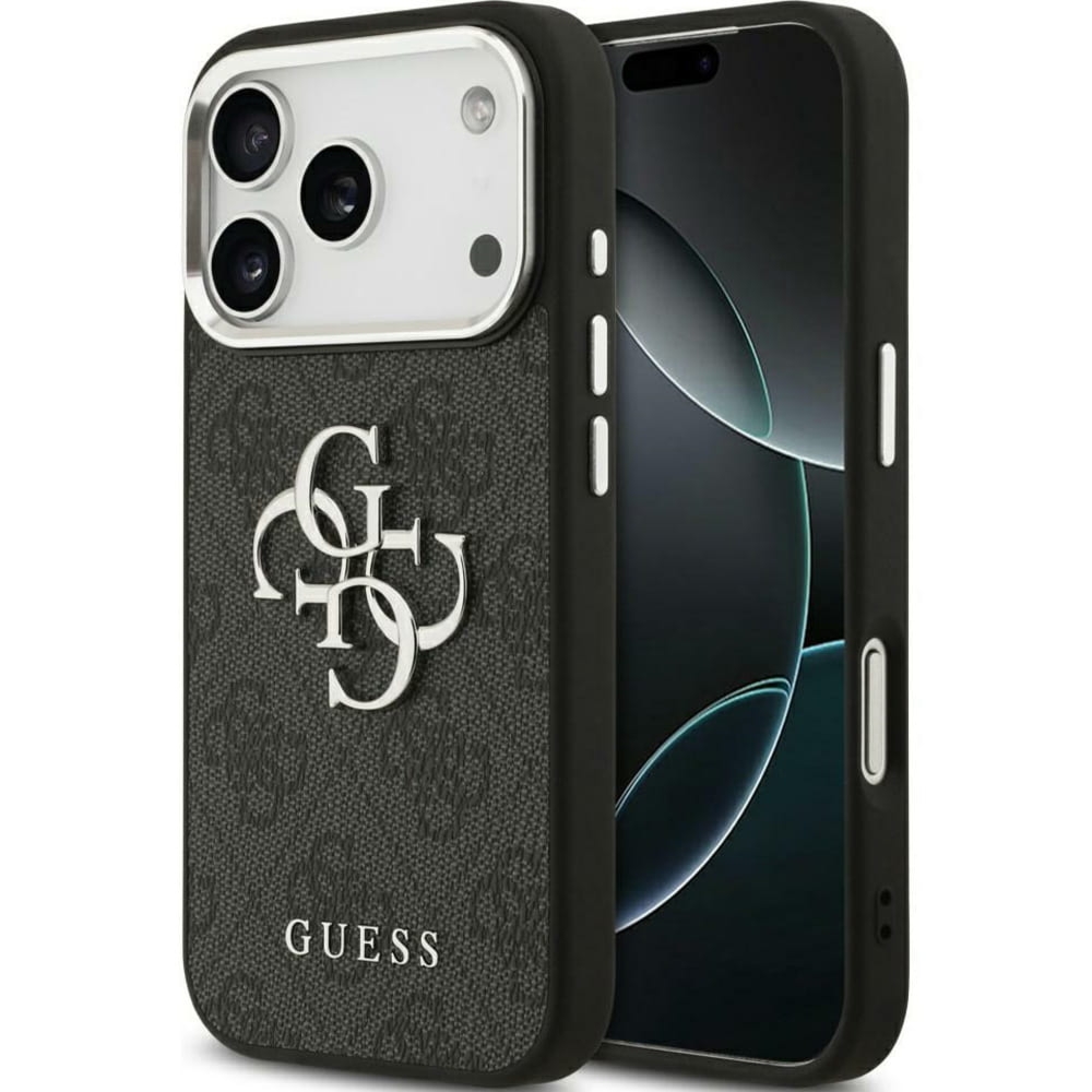 Etui Guess Hardcase 4G Big 4G Classic Logo do iPhone 17 Pro Max, czarne