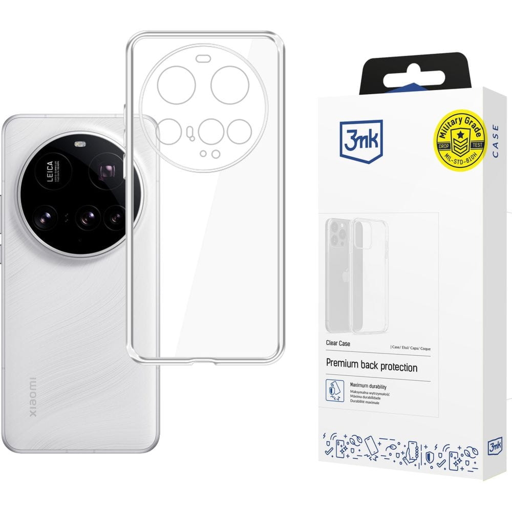 Etui 3mk Clear Case do Xiaomi 15 Ultra, przezroczyste