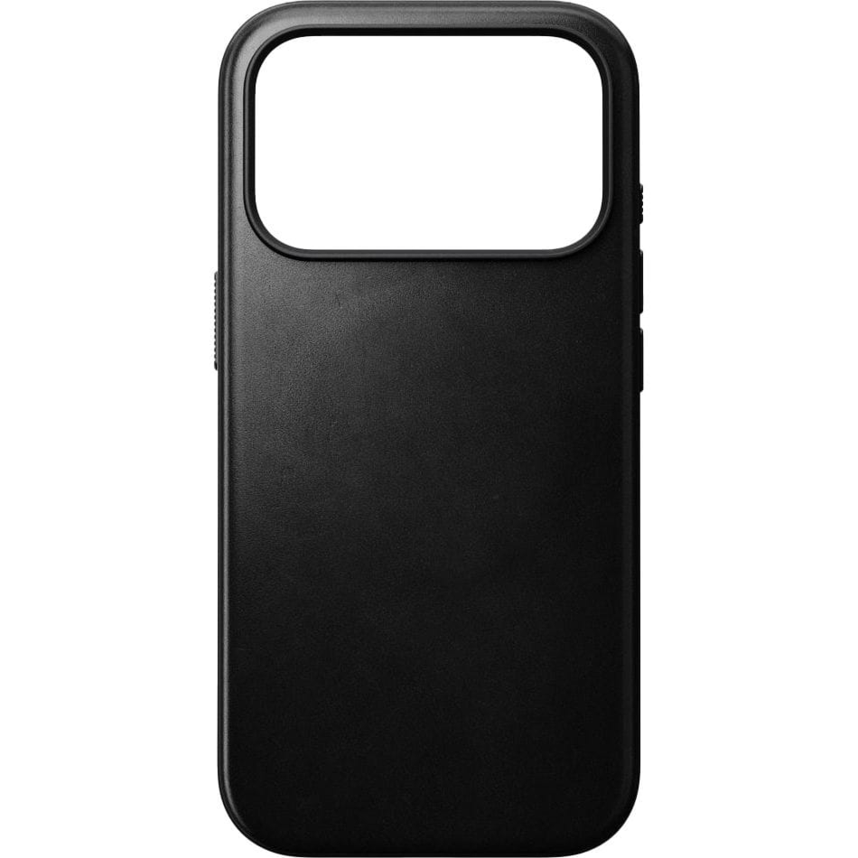 Etui z naturalnej skóry do iPhone 17 Pro, Nomad Modern Leather Case Horween Series do MagSafe, czarne