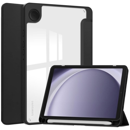 Image of Etui Bizon Case Tab Clear Matt do Samsung Galaxy Tab A9, czarne
