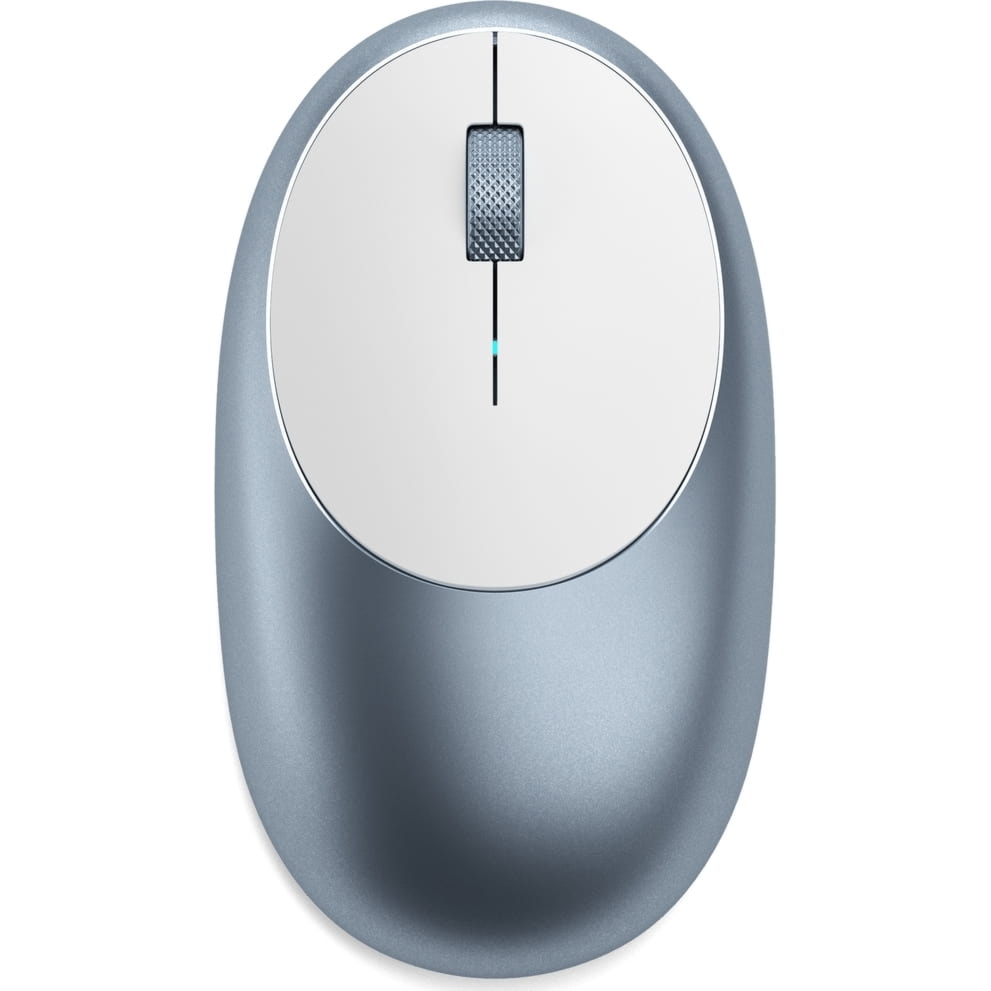 Bezprzewodowa mysz optyczna, Satechi M1 Bluetooth Mouse, USB-C, niebieska