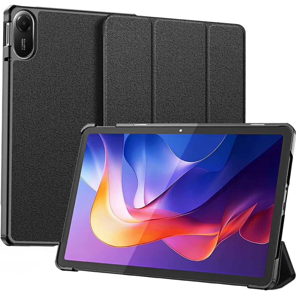 Image of Etui z klapką Dux Ducis Domo do Redmi Pad 2, czarne