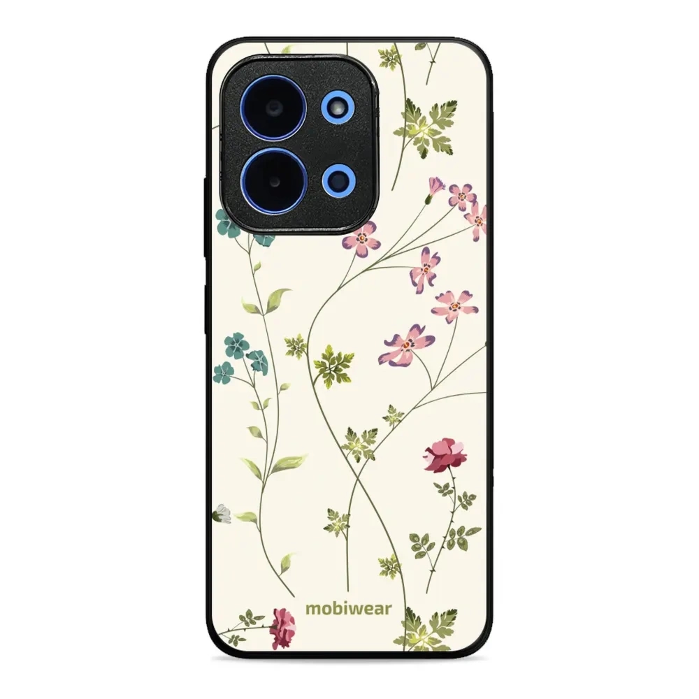 Etui ochronne do Xiaomi Redmi 15C 4G, Mobiwear Glossy Case, sielski kwiat