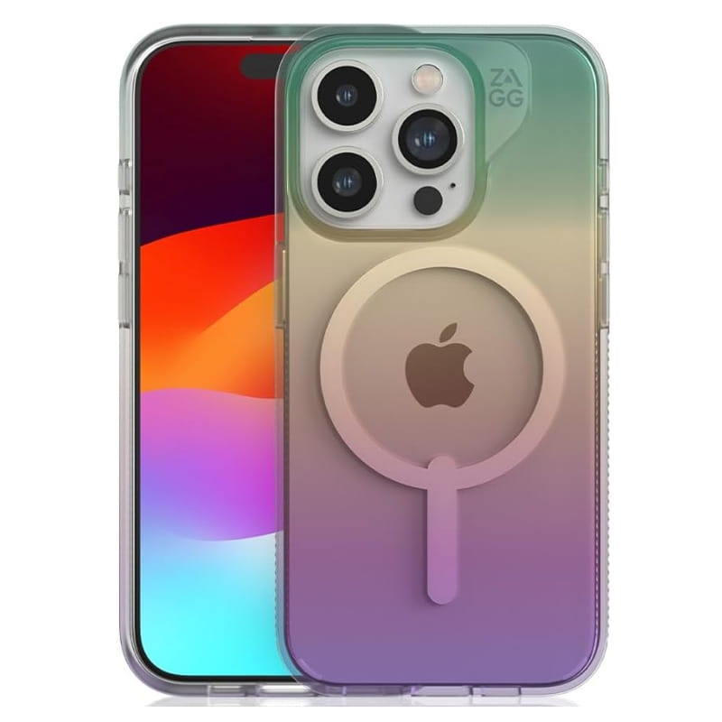 Etui Zagg Milan Snap do iPhone 15 Pro, wielokolorowe
