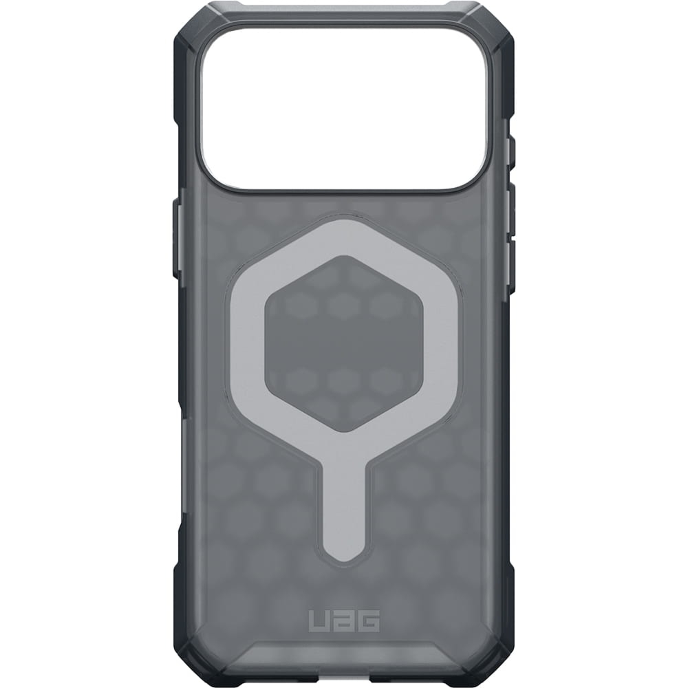 Etui pancerne UAG Essential Armor Mag do iPhone 18 Pro Max / 17 Pro Max, półprzezroczyste z czarnym