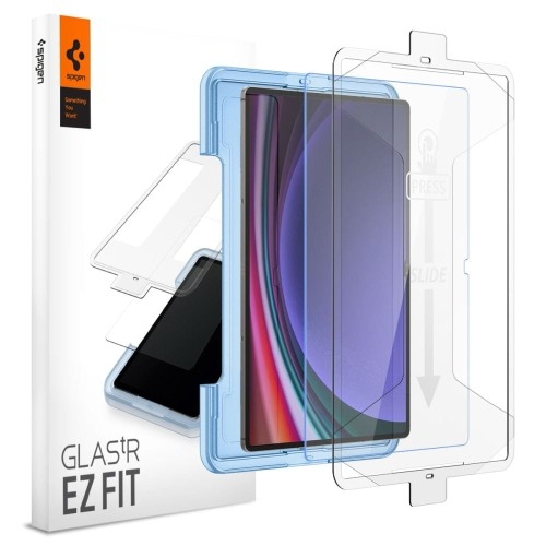 Image of Szkło do etui + Aplikator Spigen Glas.tr EZ Fit 1-Pack do Galaxy Tab S9 Ultra 14.6