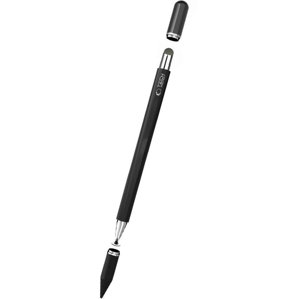 Uniwersalny rysik Tech-Protect USP200 3-TIP Stylus Pen do telefonu, tabletu, czarny