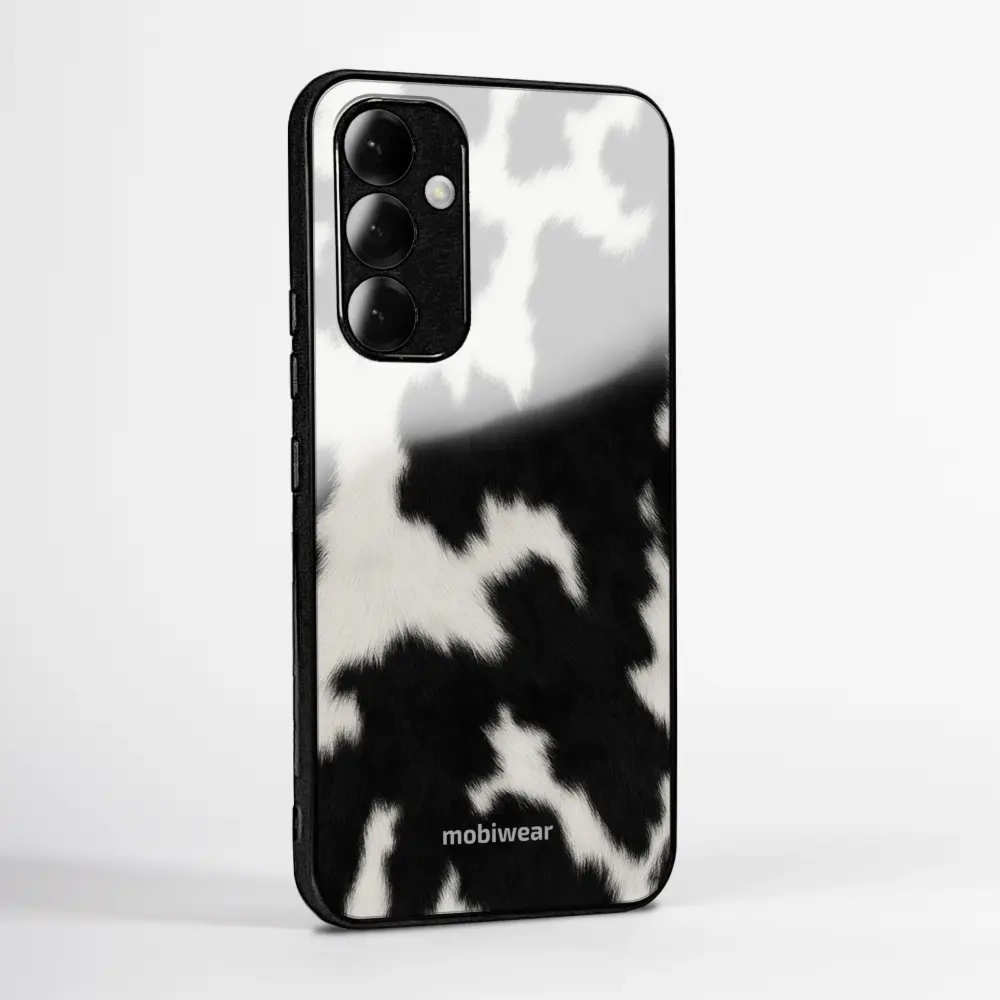 Etui ochronne do Xiaomi Redmi Note 14 5G, Mobiwear Glossy Case, krowie futerko