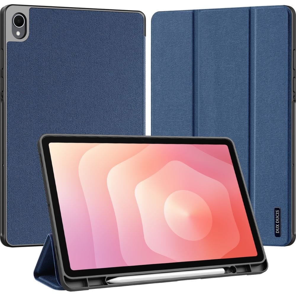 Etui z klapką Dux Ducis Domo do Galaxy Tab S11, granatowe
