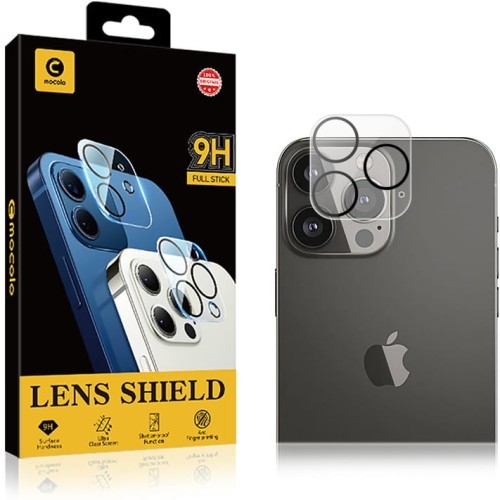 Image of Szkło hartowane na aparat Mocolo Lens Shield dla iPhone 14 Pro