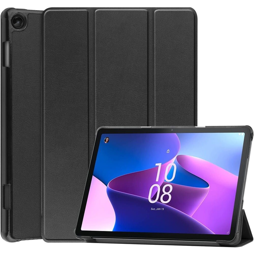 Image of Etui Bizon Case Tab Croc do Lenovo Tab M10 Gen 3, czarne