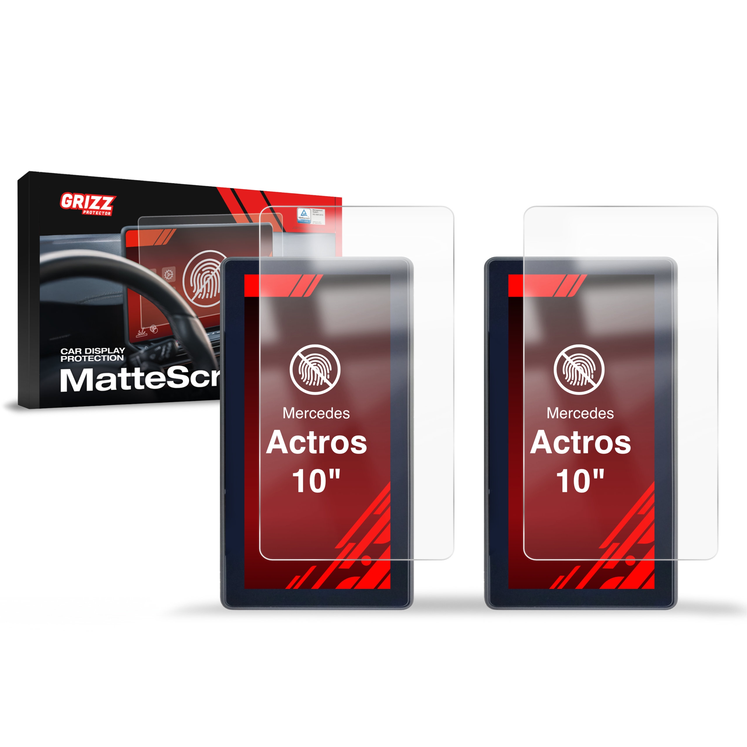 Folia matowa 2w1 Grizz Protector do Mercedes Actros Mirrors (2019-2024)